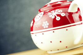 圣誕好禮，結婚大愛 釉下彩陶瓷茶壺杯套裝，融合工藝與情感的廚房藝術品